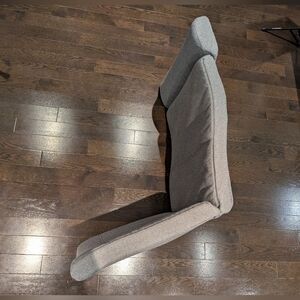 IKEA Poang chair cushion & cover, Gray (Listing #2)